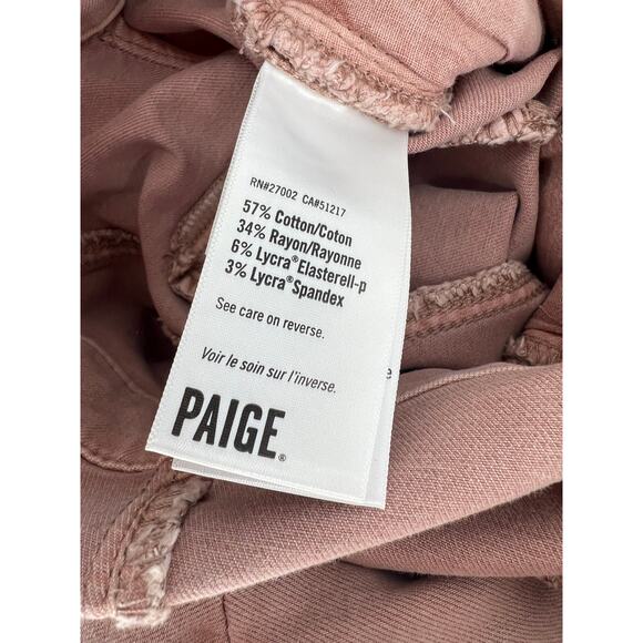 Paige Anthropologie Anessa Long Sleeve Jumpsuit in Vintage Rouge Glow - Picture 10 of 10